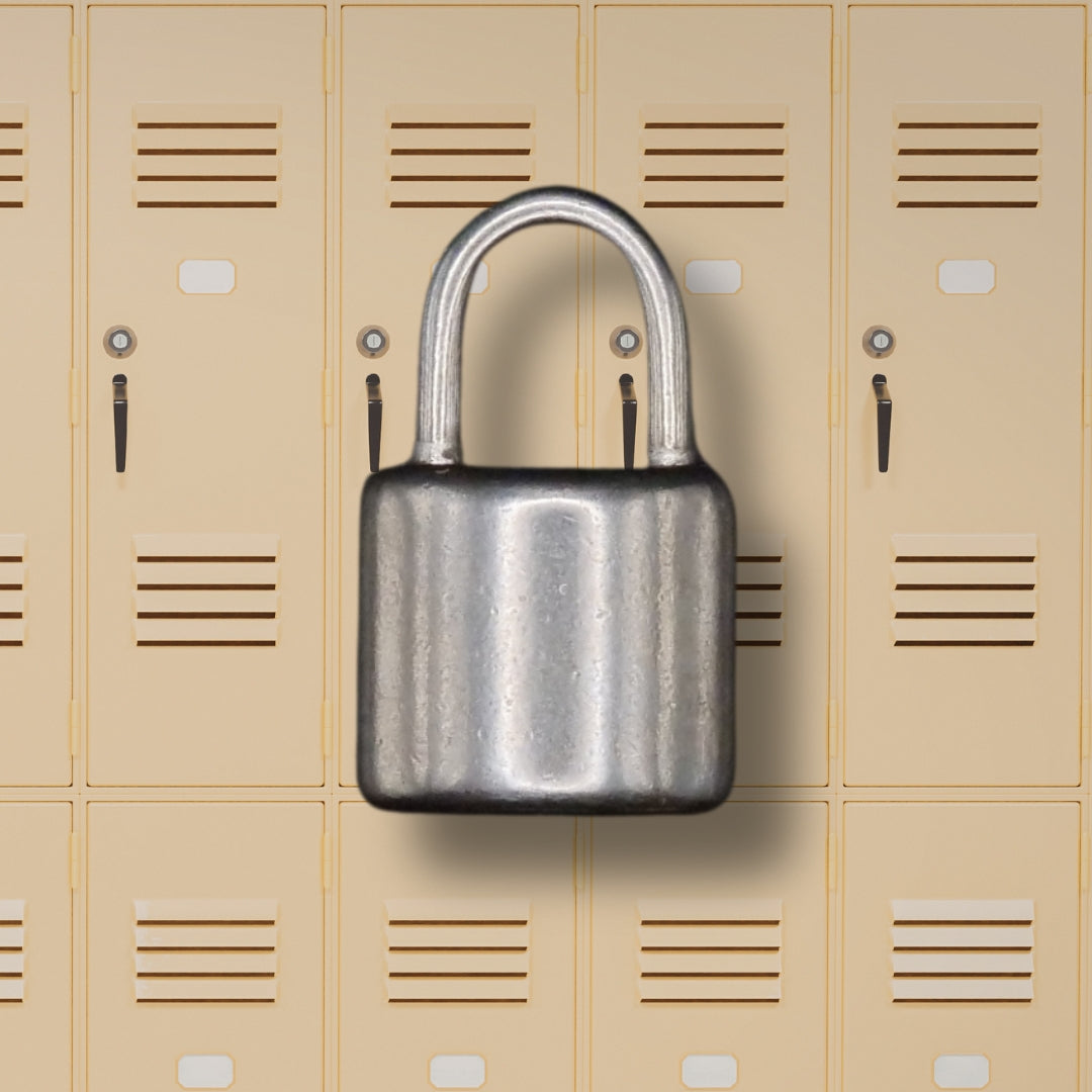 Padlock Charm (Silver or Gold) compatible with our necklaces
