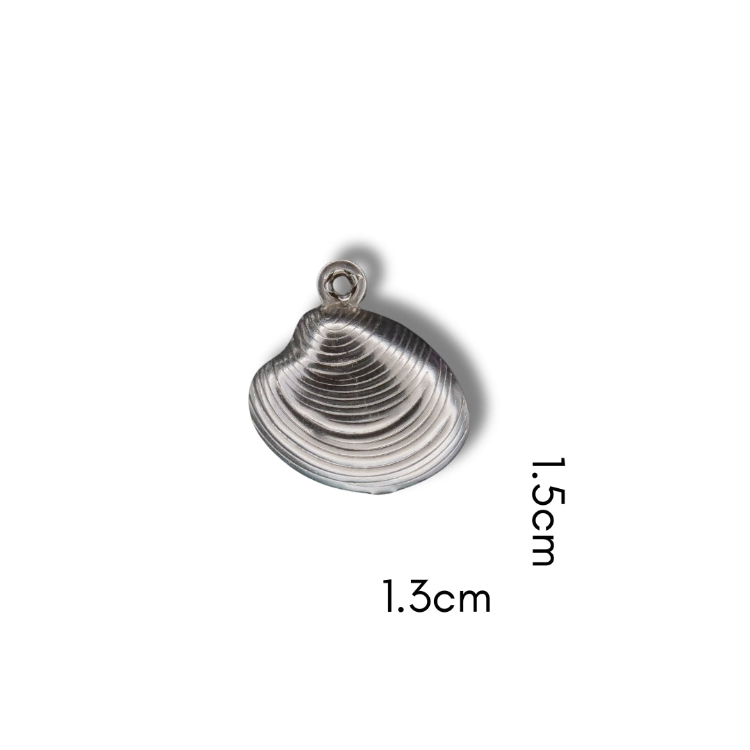 Shell Charm (Silver or Gold) compatible with our necklaces