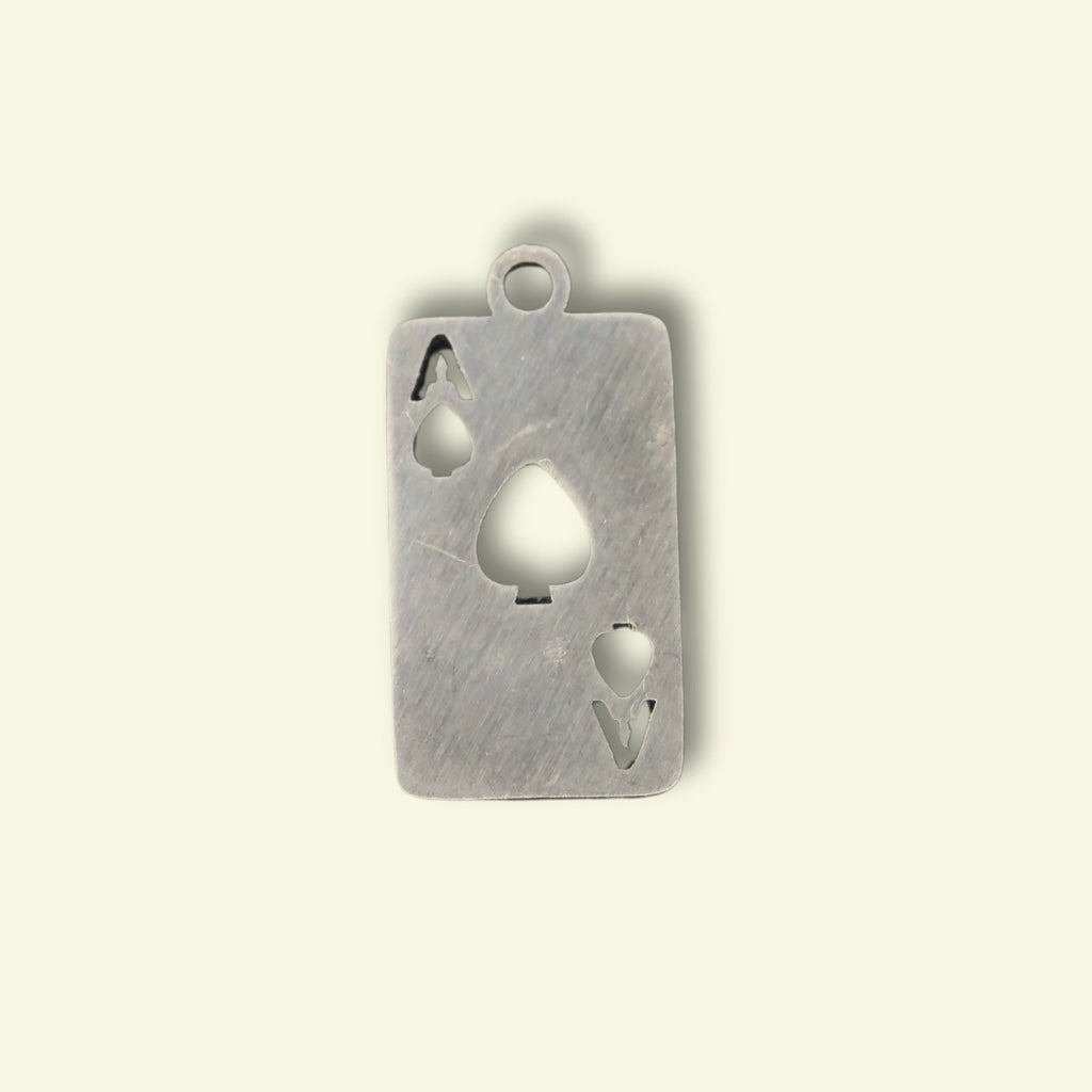 Playcard Charm (Silver or Gold) compatible with our necklaces