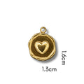 Heart Stamp (Silver or Gold) compatible with our necklaces