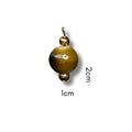 Olive Ceramic Charm (Silver or Gold) compatible with necklaces