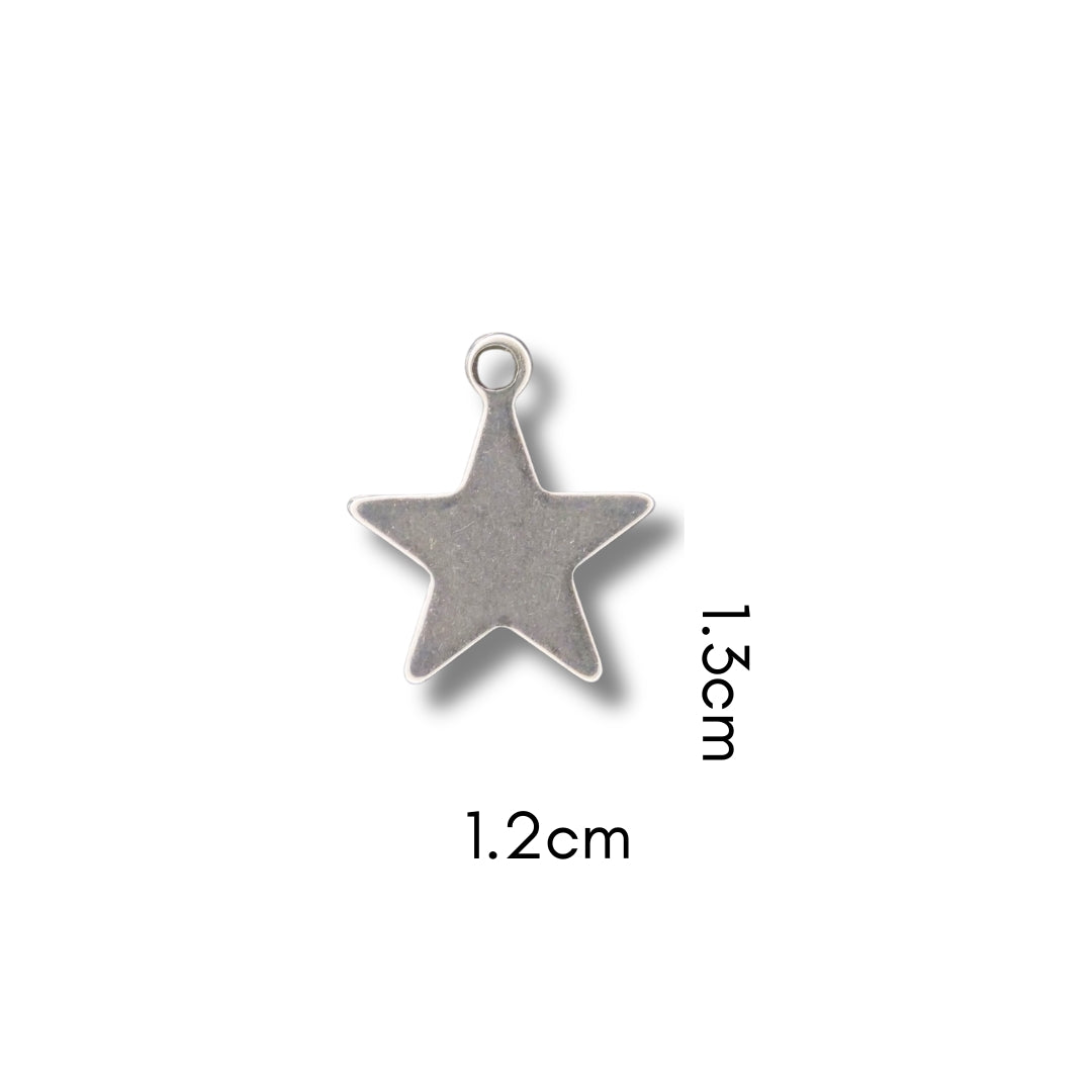 Star Charm (Silver or Gold) compatible with our necklaces