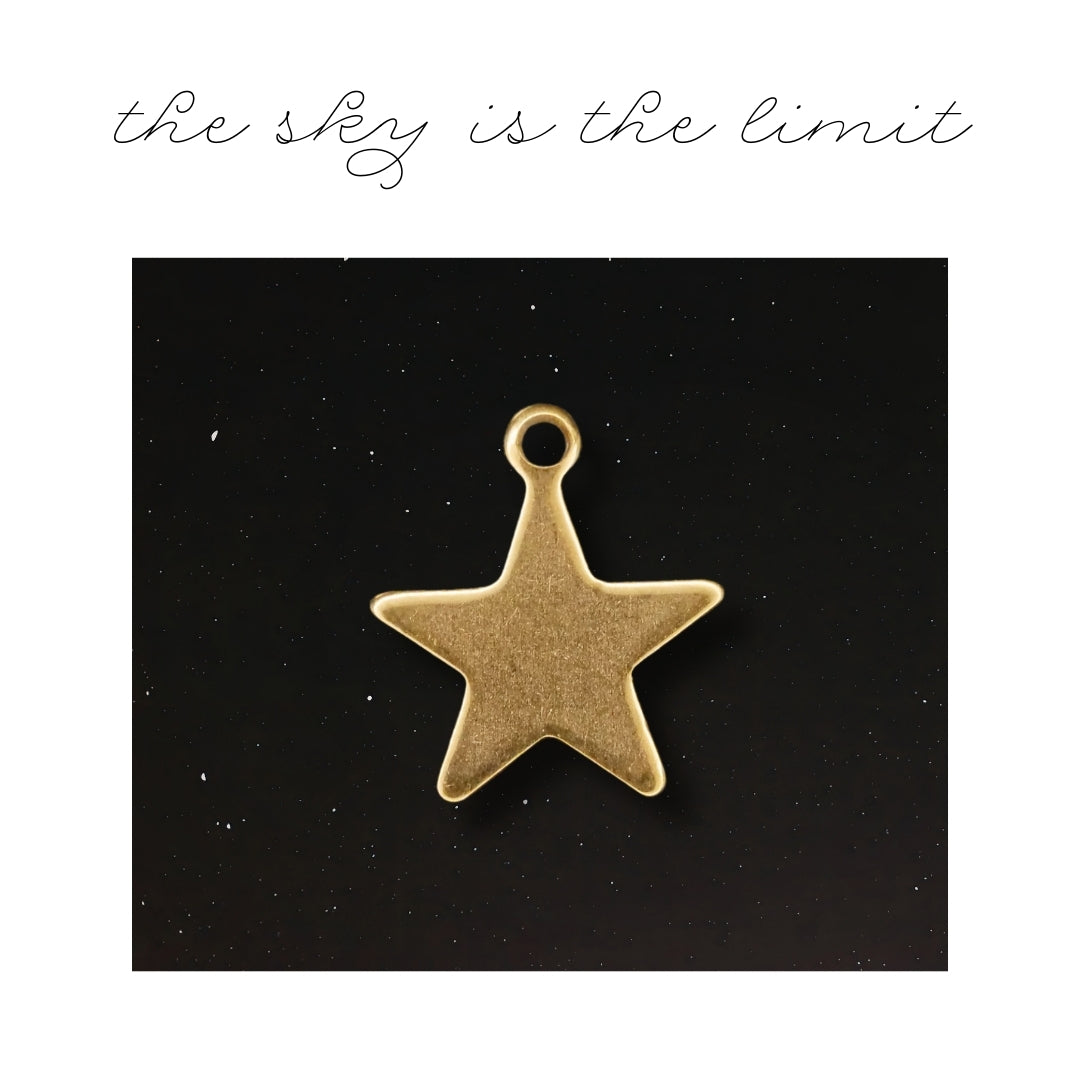 Star Charm (Silver or Gold) compatible with our necklaces