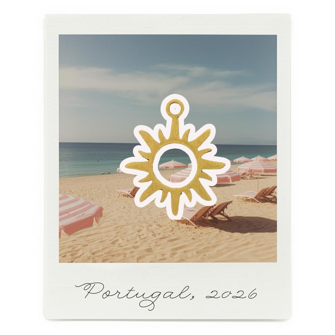 Tiny Sun Charm (Silver or Gold) compatible with our necklaces