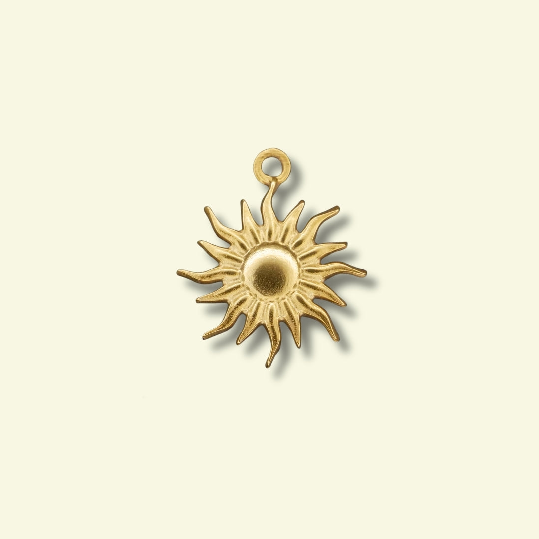 Sun Rays Charm (Gold only) compatible with our necklaces