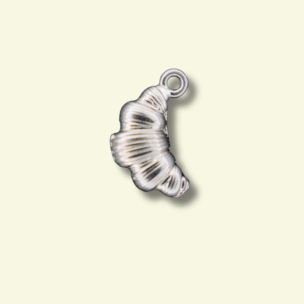 Croissant Charm (Silver or Gold) compatible with our necklaces