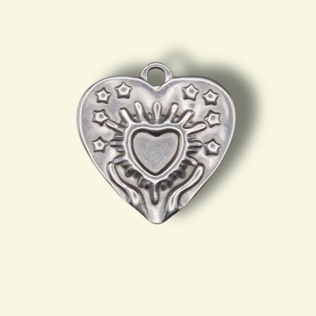 Heart Charm (Silver or Gold) compatible with our necklaces