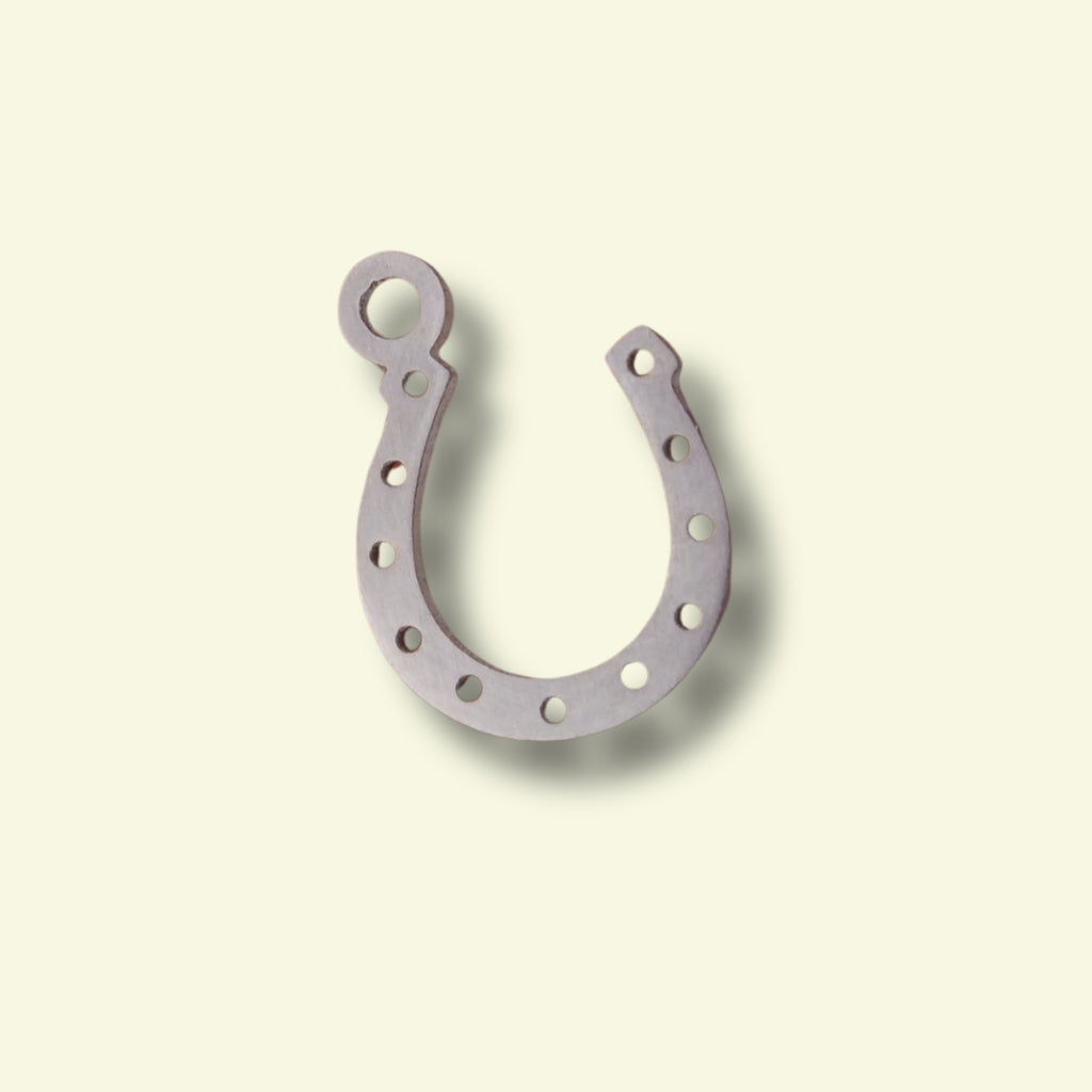 Horse Shoe Charm (Silver or Gold) compatible with our necklaces