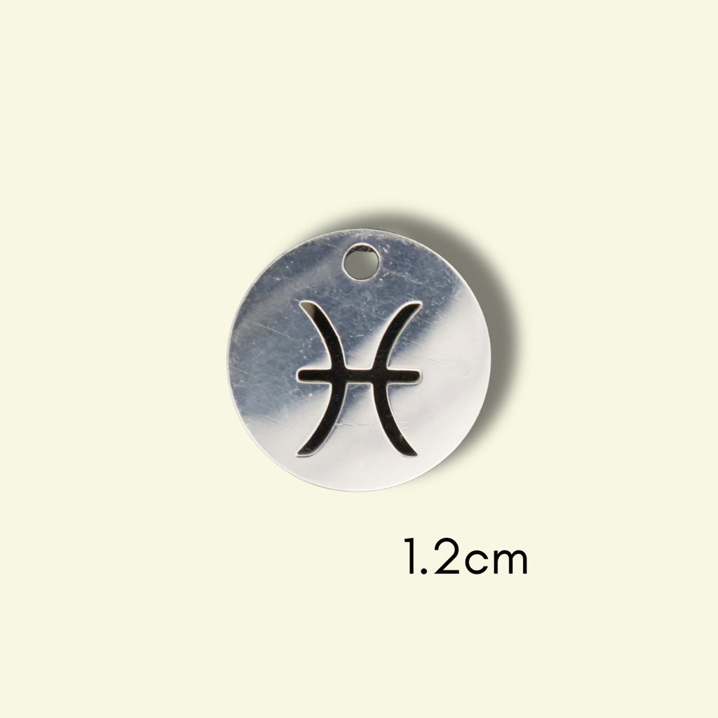 All Star Sign Charm (Silver/Gold) compatible with our necklaces, bracelets